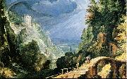 Paul Bril Mountain landscape Spain oil painting artist